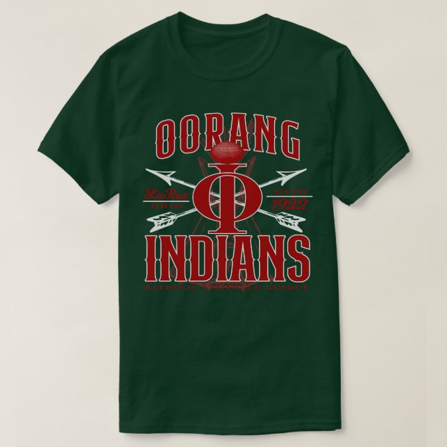 Oorang Amerikanischen Ureinwohners T-Shirt (Design vorne)