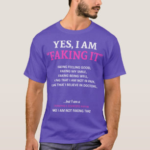 Öosinophile Störungen Bewusstsein, ich tue es in T-Shirt