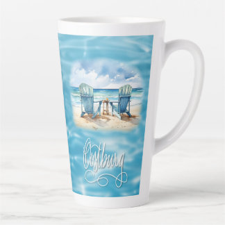 Oostburg Strand (passendes Journal verfügbar) Milchtasse