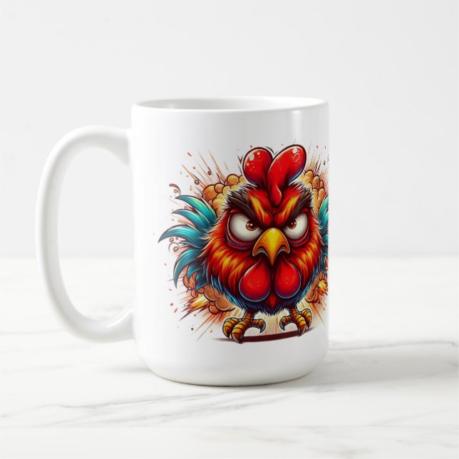 Oots the Radiant Rooster Mug Kaffeetasse (Links)