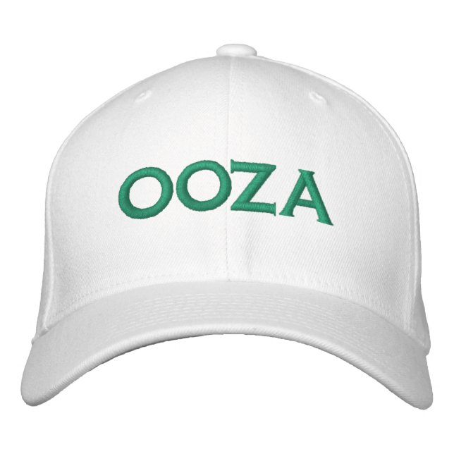 OOZA.COM BESTICKTE BASEBALLKAPPE (Vorderseite)