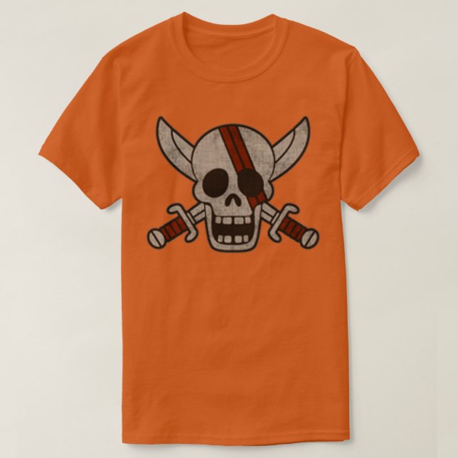 OP 25 Flagge der Roten Haare T-Shirt (Design vorne)