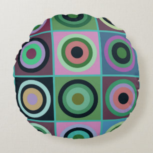 Op Art #23 Rundes Kissen