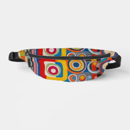 Op Art Fanny Pack Bauchtasche