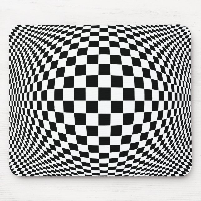 Op Art Mousepad (Vorne)