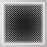 Op Art - Optische Täuschung Druck