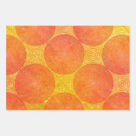 Op Art Sampler Geschenkpapier Set