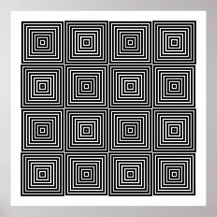 OP Kunst-nur symmetrische Formen 10 Poster