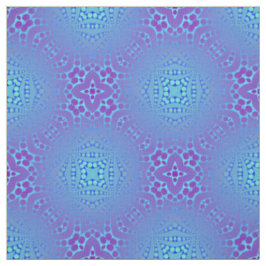 Op Madhi in Blau und Lila Stoff