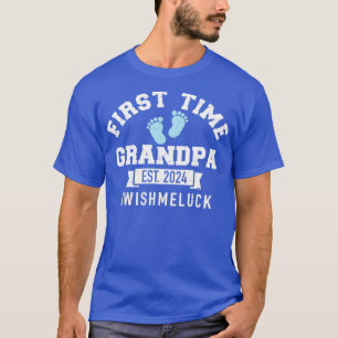 Opa 2024 wünscht mir zum ersten Mal Glück T-Shirt