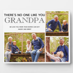Opa 3 FotoCollage Großkinder Namen Fotoplatte
