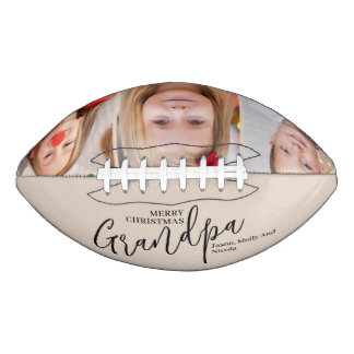 Opa 3 Fotocollage Opa Frohe Weihnachten Football