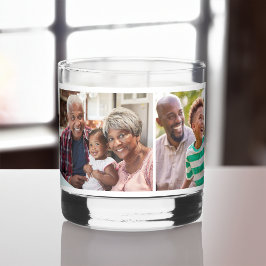 Opa 5 FotoCollage Whiskyglas