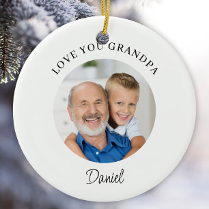 Opa Andenken Foto Keramik Ornament