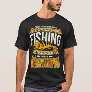 Opa-Angeln Outdoor-Angler Stolz Vatertag T-Shirt