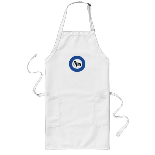 Opa Apron Lange Schürze (Vorne)