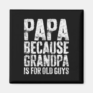 Opa Art for Men Großvater Papa Paradies Vater Magnet