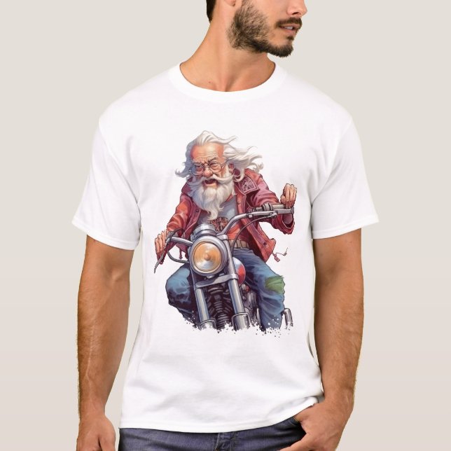 Opa auf dem T - Shirt (Vorderseite)