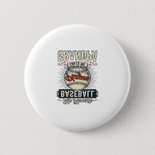 Opa Baseball Vintage Gravur Shirt Design_1 Button