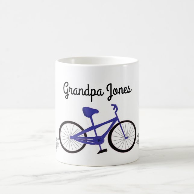 Opa Bike Rides Kaffeetasse (Mittel)