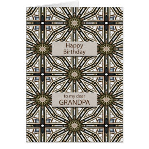Opa Birthday Abstrakt Mandala Design