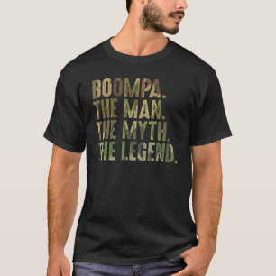 Opa Boompa Von Enkelkindern Für Männer Boompa Myt T-Shirt