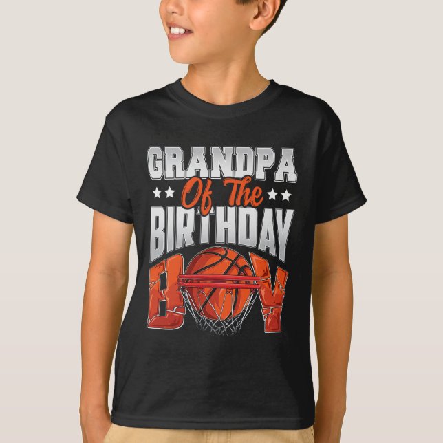 Opa Bysketbyll Birthday Boy Family Byller B-da T-Shirt (Vorderseite)