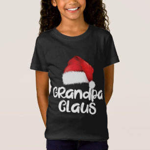 Opa Claus Weihnachtsfamilie Matching Weihnachtsman T-Shirt