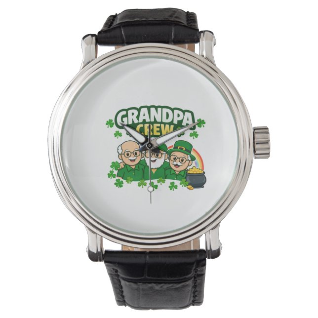 Opa-Crew Armbanduhr (Vorderseite)