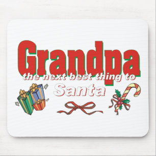 Opa, das Nächste, was dem Weihnachtsmann am besten Mousepad