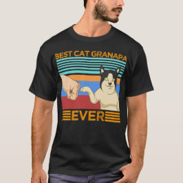 Opa der besten Katzengroßväter T-Shirt