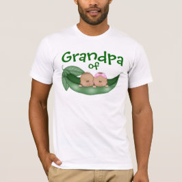 Opa der gemischten Twins mit dunkler Haut T-Shirt