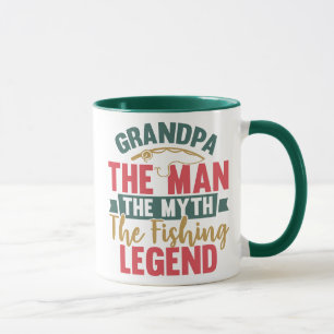 Opa - Der Mann, der Mythos, der Fisch-Legende Tasse