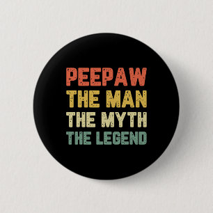 Opa Der Mann Der Mythos Die Legende Bunnyaw Vintag Button