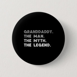 Opa Der Mann Der Mythos Die Legende Cool Opa- Button