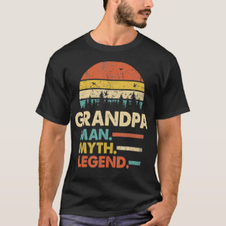 Opa Der Mann Der Mythos Die Legende Pop Pop T-Shirt