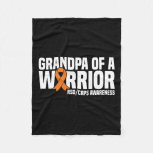 Opa des Kriegers Orange Ribbon Rsdcrps Aw Fleecedecke