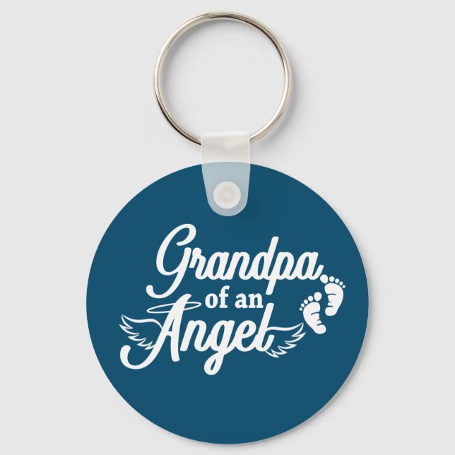 Opa eines Angel-Schlüsselanhängers Schlüsselanhänger (Vorderseite)