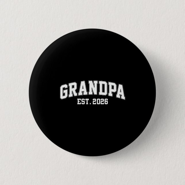 Opa Est. 2026 Zum Opa Est. 2026 befördert  Button (Vorderseite)