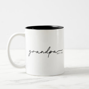 Opa Est 20XX Tasse – Stolz auf Opa Kaffeegeschenk