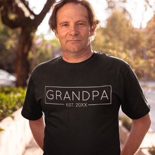 Opa Est Custom Year T-Shirt