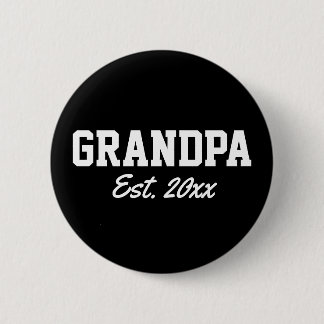 "Opa - est. date" - Neuheit Button
