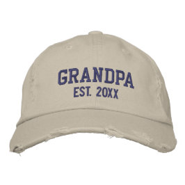 Opa Est Etablierte Personalisiert Bestickte Baseballkappe
