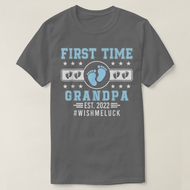 Opa Est zum ersten Mal T-Shirt (Design vorne)