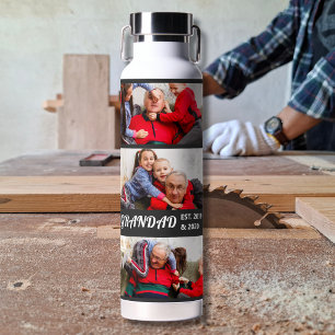 Opa Established 3 Foto Fette Weiße Typografie Trinkflasche