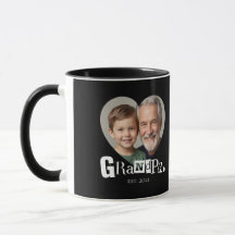 Opa Established Foto-Geschenk für Großvater