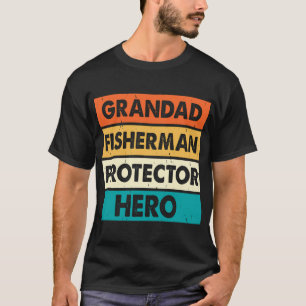 Opa Fischer Beschützer Held  T-Shirt
