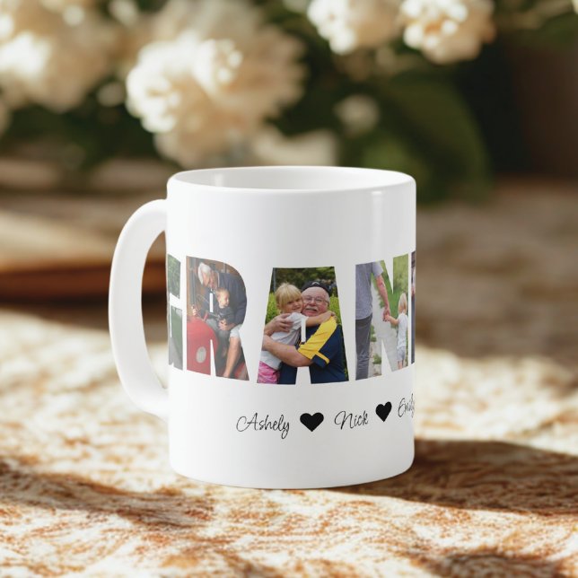 Opa Foto Collage Tasse mit 7 Fotos (Von Creator hochgeladen)