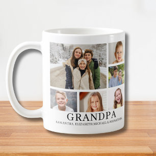 Opa-FotoCollage Personalisiert Kaffeetasse