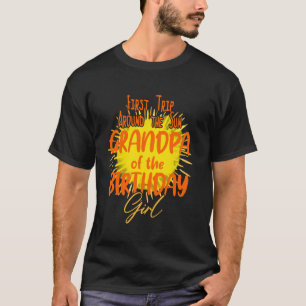Opa Geburtstags Mädchen Erste Reise um die Sonne G T-Shirt